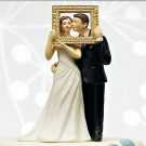 Picture Perfect Couple Wedding Cake Topper 